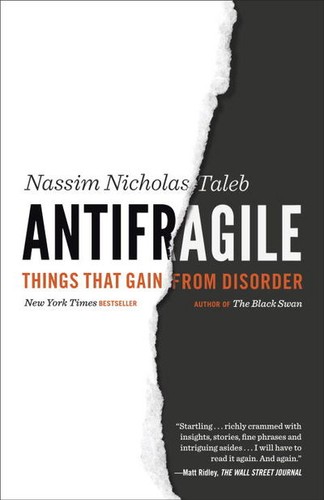 Cover of Antifragile: Things That Gain from Disorder