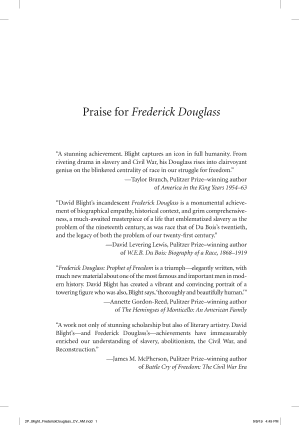 Cover of Frederick Douglass: Prophet of Freedom
