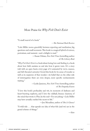 Cover of Why Fish Don’t Exist: A Story of Loss, Love, and the Hidden Order of Life
