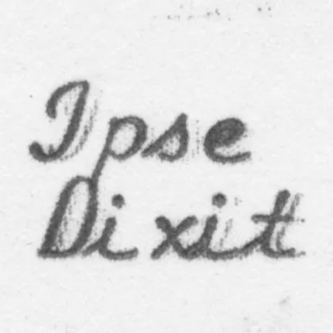 Ipse Dixit podcast artwork